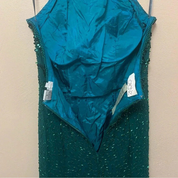 Cache Vintage Silk Beaded Gown - Picture 10 of 13